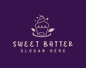 Doodle Sweet Cupcake logo design