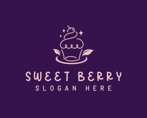 Doodle Sweet Cupcake logo design