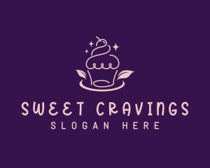 Doodle Sweet Cupcake logo design