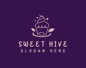 Doodle Sweet Cupcake logo design