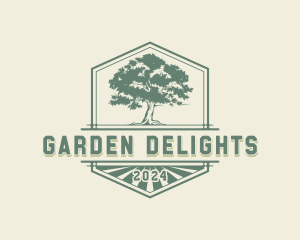 Sustainable Tree Garden logo design