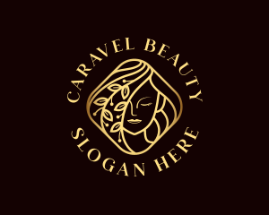 Organic Beauty Salon logo design