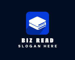 Ebook Reader App logo design