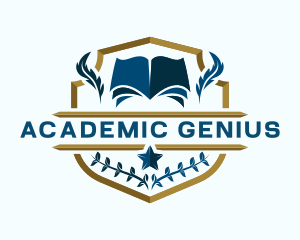 Book Academic Institution logo design