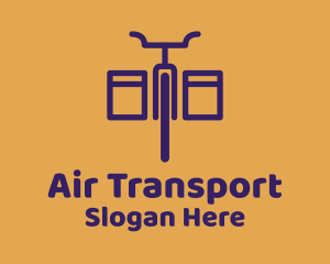 Bike Courier Delivery logo design