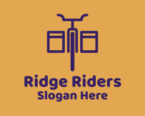 Bike Courier Delivery logo design