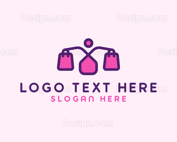 Women Fashion Shopping Logo