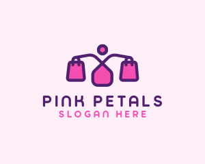 Women Fashion Shopping  logo design