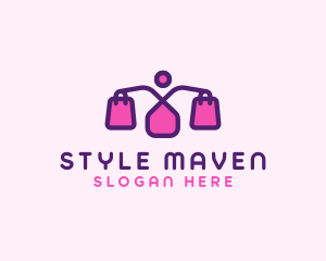 Women Fashion Shopping  logo design