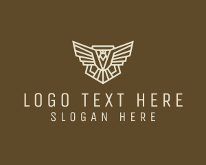 Bird Shield Badge logo