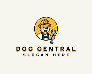 Maintenance Dog Contractor logo design