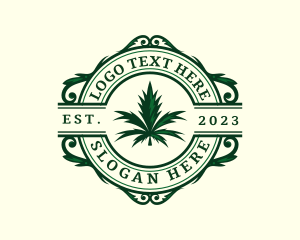 Cannabis Medical Leaf logo