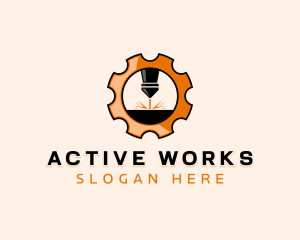 Industrial Laser Metalworks logo design