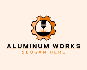 Industrial Laser Metalworks logo design