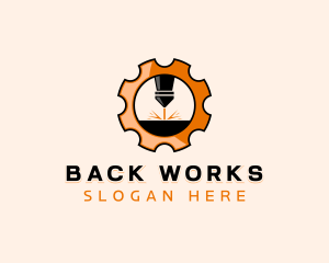 Industrial Laser Metalworks logo design