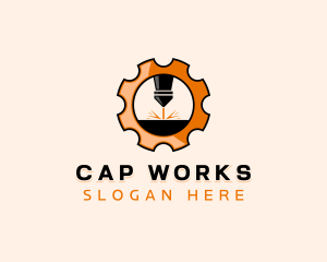 Industrial Laser Metalworks logo design