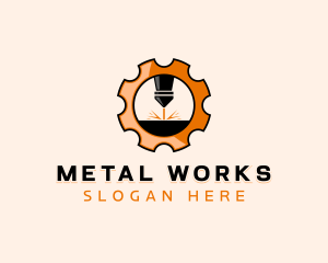 Industrial Laser Metalworks logo design