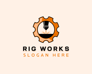 Industrial Laser Metalworks logo design