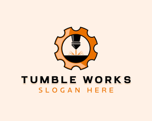 Industrial Laser Metalworks logo design