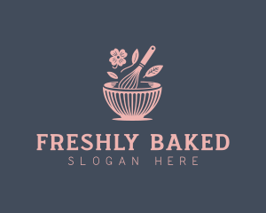 Patisserie Whisk Baking logo design