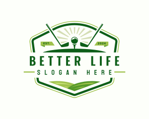 Golf Course Tournament Logo