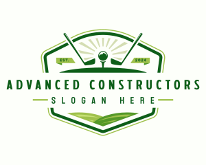 Golf Course Tournament logo design