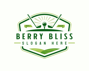 Golf Course Tournament logo design