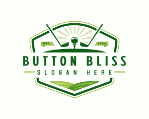 Golf Course Tournament logo design