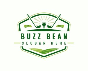 Golf Course Tournament logo design