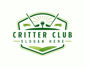 Golf Course Tournament logo design