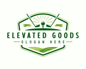 Golf Course Tournament logo design