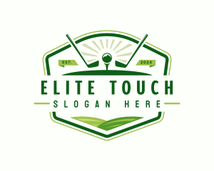 Golf Course Tournament logo design