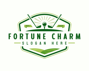 Golf Course Tournament logo design