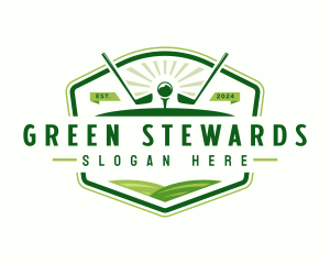 Golf Course Tournament logo design