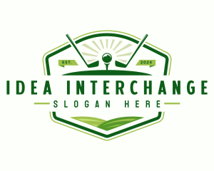 Golf Course Tournament logo design