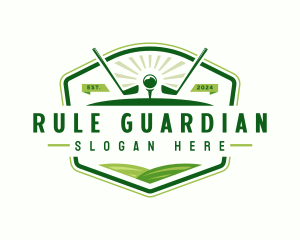 Golf Course Tournament logo design