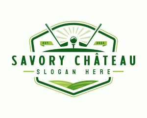 Golf Course Tournament logo design