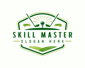 Golf Course Tournament logo design