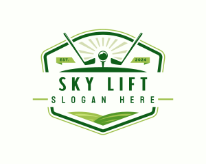 Golf Course Tournament logo design