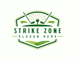 Golf Course Tournament logo design