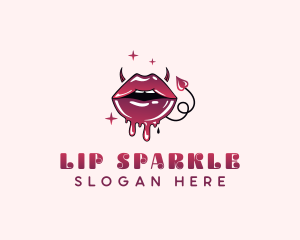 Sexual Sexy Mouth logo design