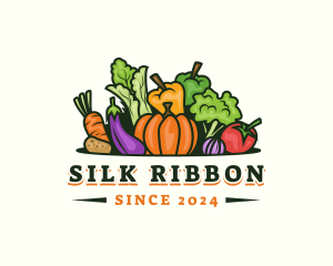 Fresh Vegetables Market logo design