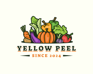 Fresh Vegetables Market logo design