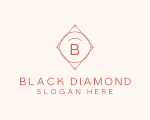 Circle Diamond Jewelry logo design