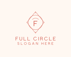 Circle Diamond Jewelry logo design