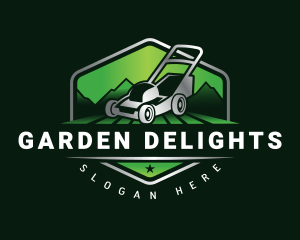 Landscaping Lawn  Mower logo design