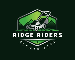 Landscaping Lawn  Mower logo design