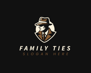 Mysterious Detective Investigator logo design