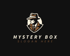 Mysterious Detective Investigator logo design