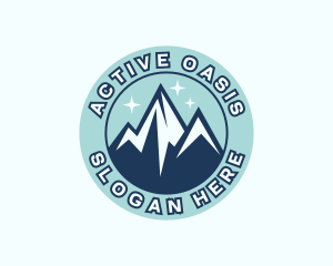 Peak Mountain Trekking logo design